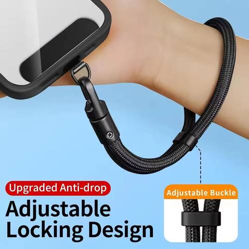 Universally Minimalist Wrist Strap Phone Crossbody Lanyard