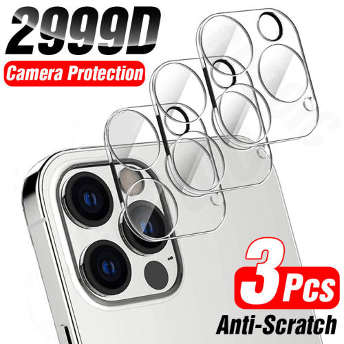 3Pcs Full Cover Camera Lens Protection Glass For iPhone 12