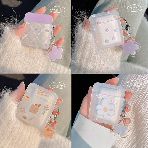 Korean Fresh Flower Case for Apple AirPods 1 2 Pro Case