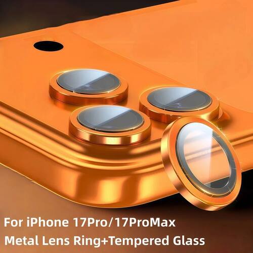 Metal Glass Camera Protector For iPhone 17 Pro Max Air 15