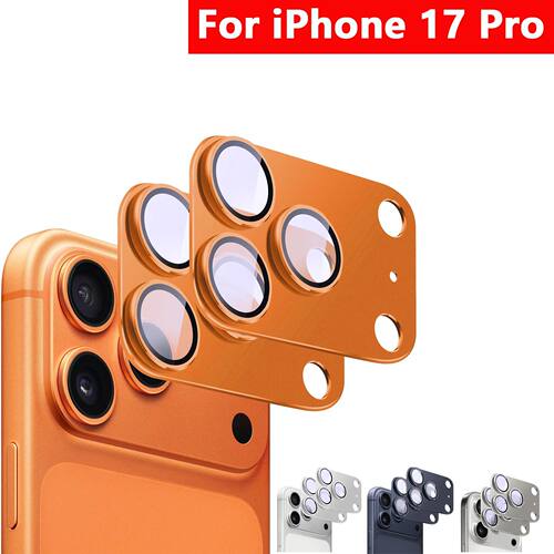 2 Pack Camera Lens Protector for iPhone 17 Pro [ Drop
