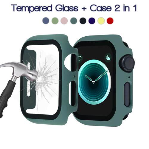 360 full Screen protector Bumper Frame matte hard Case