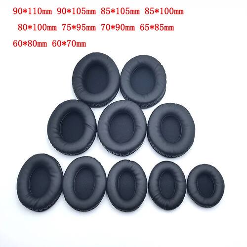 Universal Oval Earpads Headphone Replacement Ear Pads