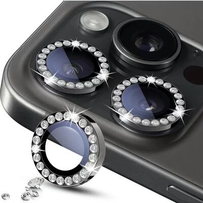 3Pcs Camera Lens Protector for iPhone 11 12 13 15 Pro Max