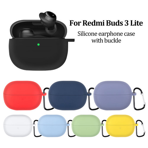 Liquid Silicone protective Case For Xiaomi Redmi Buds 3