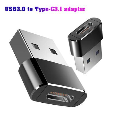 USB 3.0 Type A Male to USB 3.1 Type C Female Connector Conv