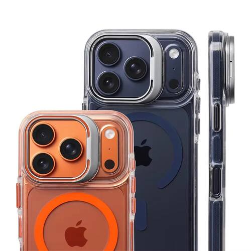 Luxury Magnetic Shockproof Clear Bumper Case for iPhone 17