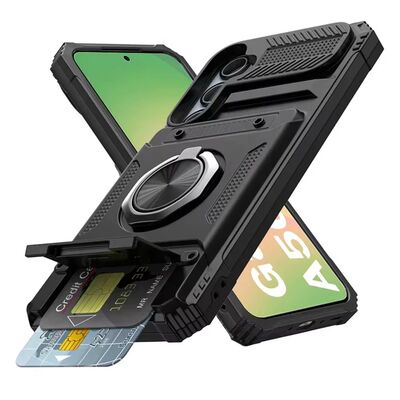 Magnetic Rotated Ring Kickstand Phone Cases For Samsung