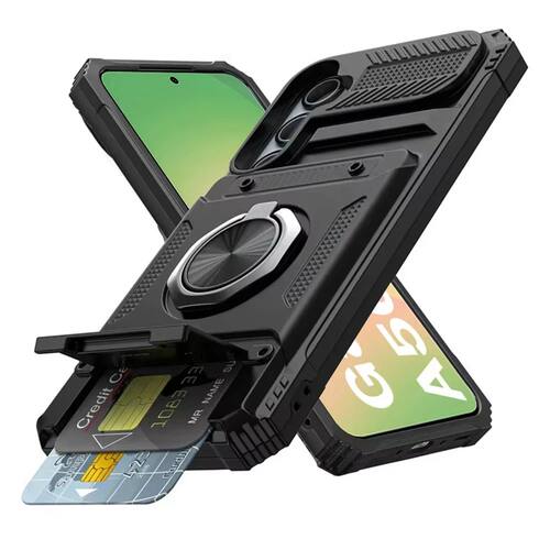 Magnetic Rotated Ring Kickstand Phone Cases For Samsung