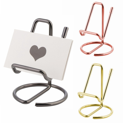 1PC Business Card Holder Mobile Phone Stand for Desk Cute