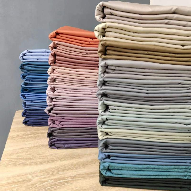 100支长绒棉贡缎单人小被套全棉纯棉素色拉炼 炼 款丝滑细腻柔软