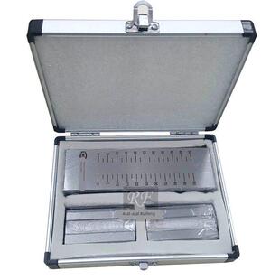 QXD不锈钢刮板细度计0-25/50/100/150um细度板涂料大小颗粒细度仪