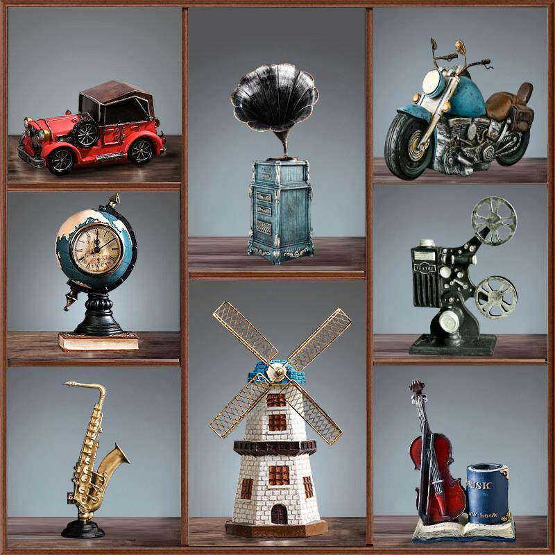 创意覆古酒柜摆件玄关客厅电视柜家居装饰品红酒架办公室工艺礼品,家居饰品,装饰摆件,淘宝优惠券,粉丝福利购,淘宝优惠卷