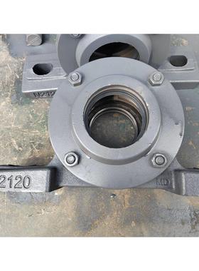 中联改向混凝土搅拌站滚筒轴承座N308 N2120 NO120带密封耐用加厚