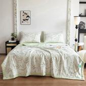 亲肤裸睡轻奢空调被针织棉夏凉被夏被可水洗3