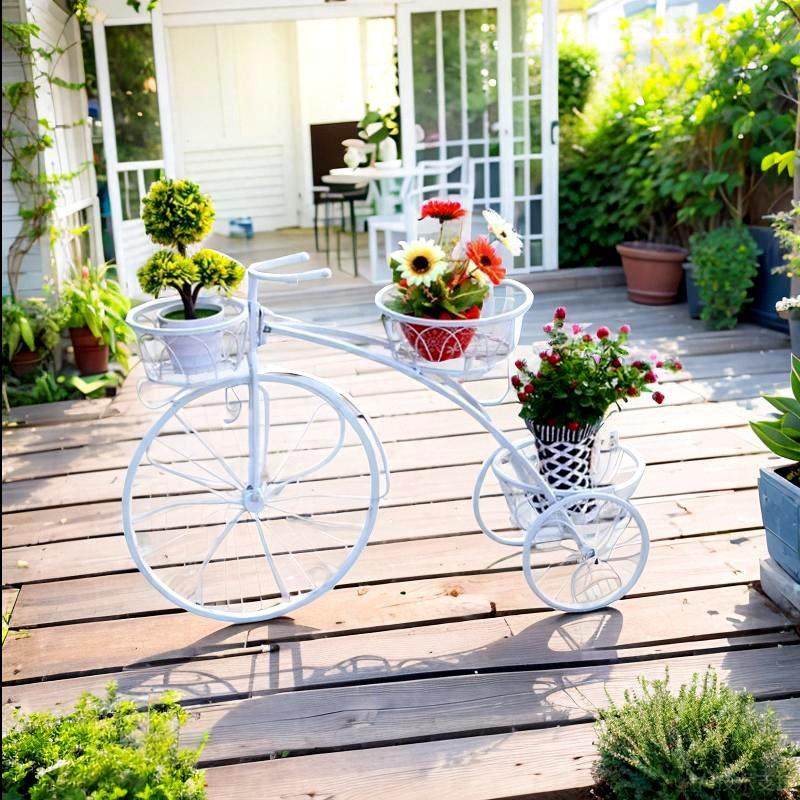 凉台花架客厅2024新款铁艺自行车办公室幼儿园绿植摆放多肉花盆架,住宅家具,花架/花几,淘宝优惠券,粉丝福利购,淘宝优惠卷