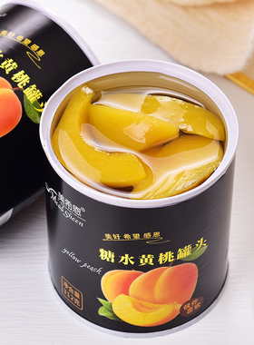 黄桃罐头正品整箱312g砀山特产糖水水果罐头网红水果捞休闲食品