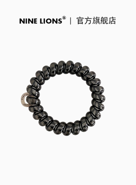 九只狮子（饰品）高弹力电话线发圈气质百搭马尾头绳耐用皮套发饰