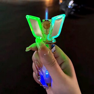 神光棒迪迦召唤器发光充电打火机防风创意个性高颜值送男友点烟器