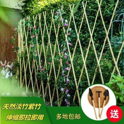 园外档竹篱子外栏墙杆高菜栅围竹栏室竹笆搭户条花竿架护竹子竹ez