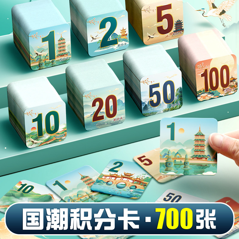 分值积分卡国潮奖励卡