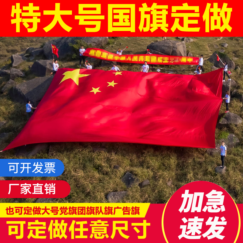定制特大号党旗国旗党旗