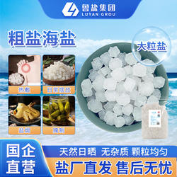 【粗盐海盐】5斤食品级天然日晒大粒盐海盐热敷净宅腌制老式粗盐