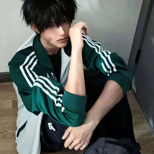 放学等我南城七中校服COS