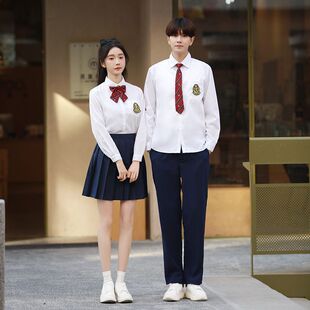 合唱诗歌朗诵演出服班服毕业学生初中高中运动会校服毕业班套装