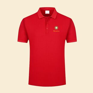 2026美国加利福尼亚大学伯克利分校POLO衫短袖T恤男女校服班服