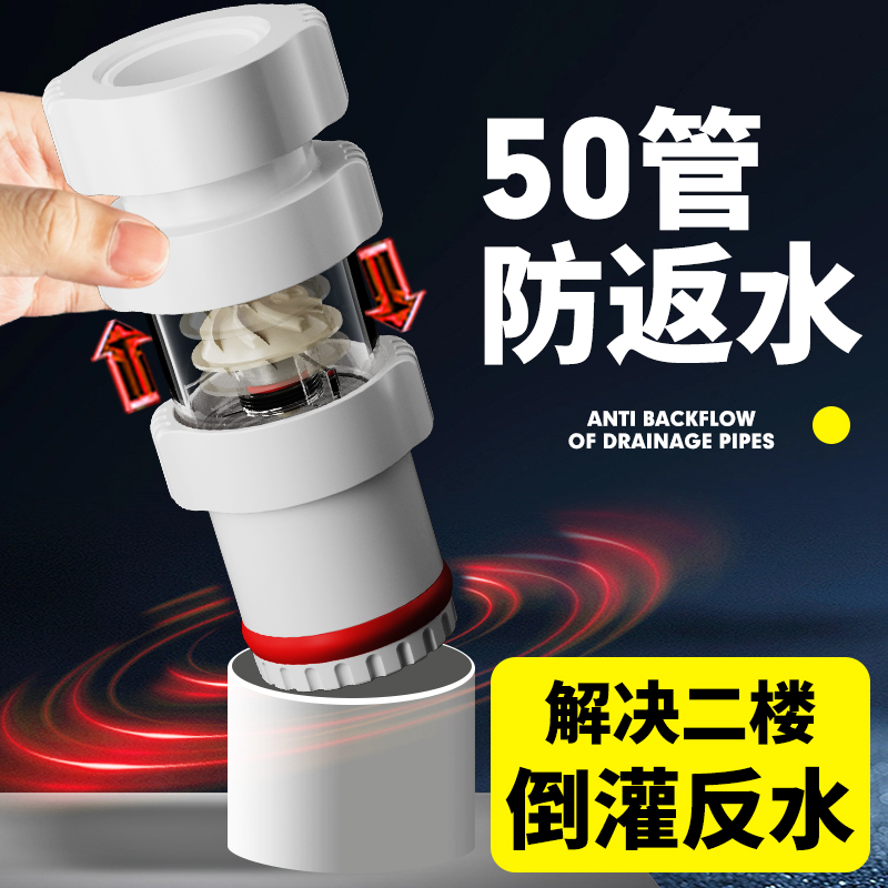 下水管防反水溢水防倒灌止逆阀