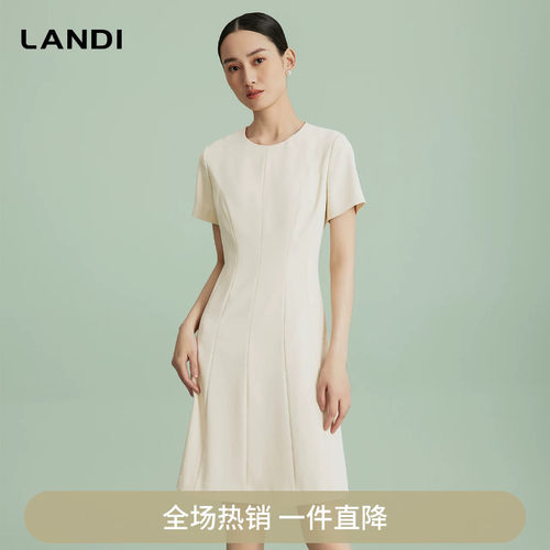 轻奢设计感通勤连衣裙