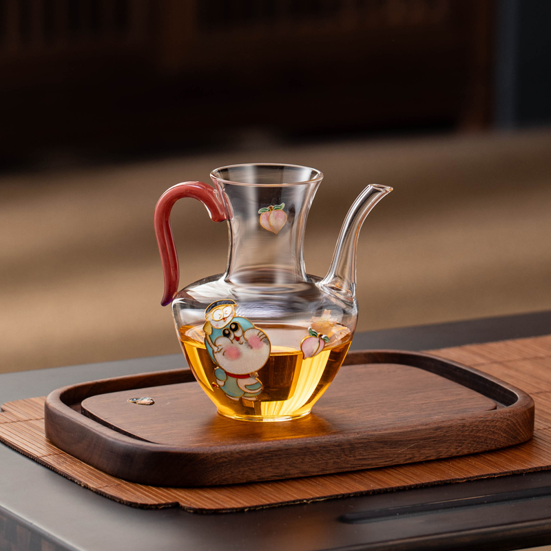 绚丽景泰蓝搭配净透明亮玻璃