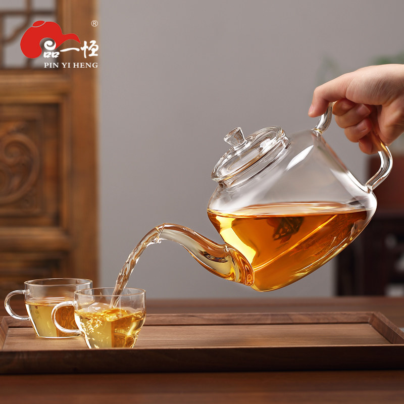 品一恒电陶炉煮茶玻璃烧水壶图片