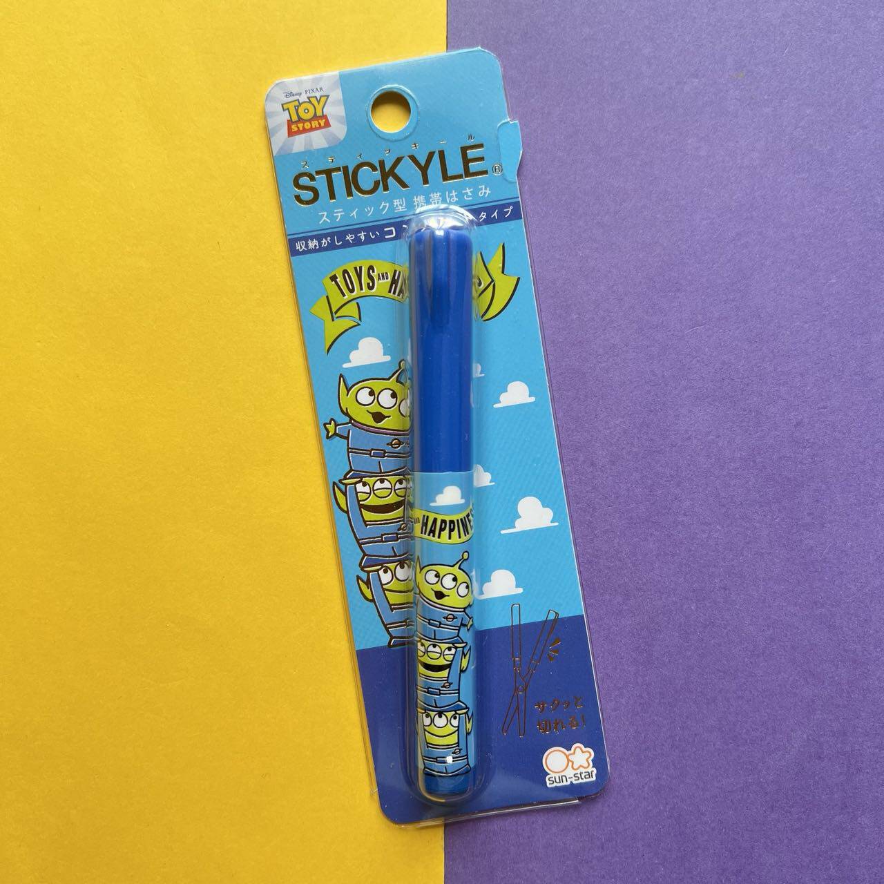 일본 다이렉트 메일 썬스타 휴대용 가위 토이스토리 공주 푸우 라이온 킹 스누피 재고 있음