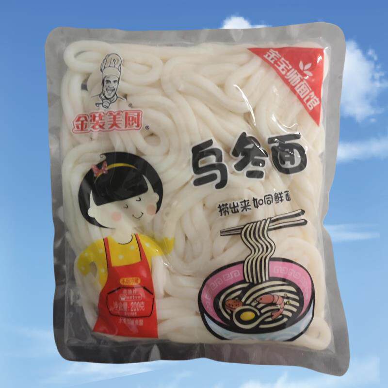 金装美厨乌冬面200g带酱料日式风味 0脂肪非油炸方便速食面干拌面