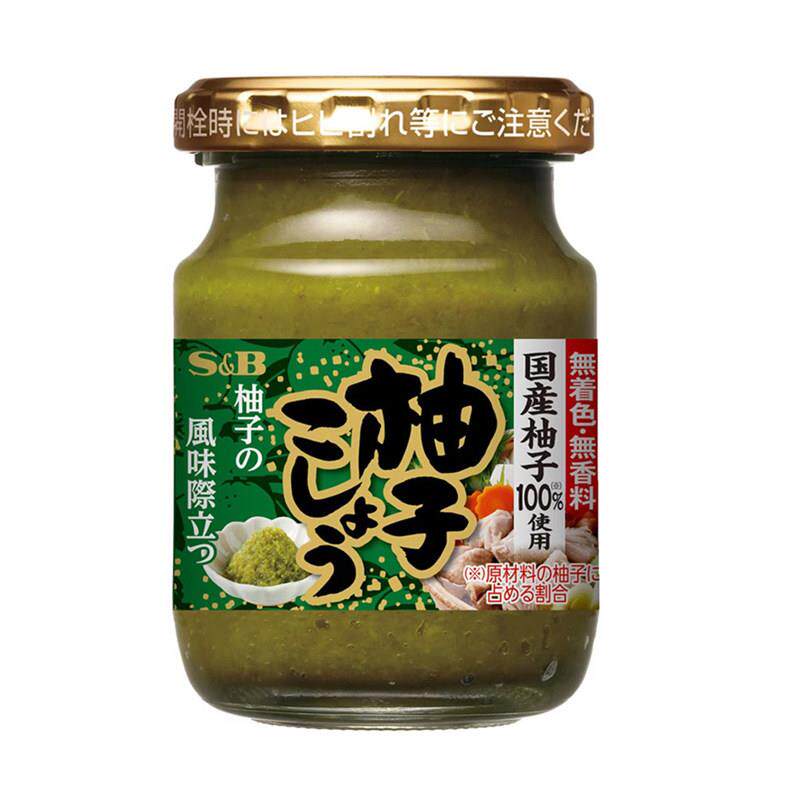 日本进口S&B青椒调味酱适用于寿司刺身与寿喜锅的辣椒酱 长保质期