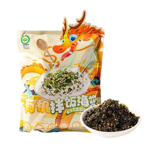 益生苔有机拌饭海苔68g 芝麻海苔碎袋装即食健康休闲零食寿司拌饭