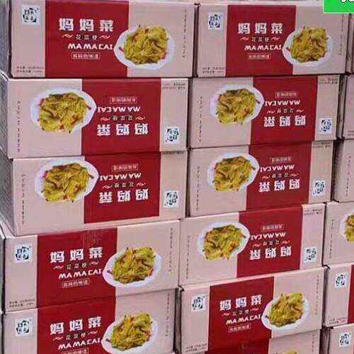 怀旧妈妈菜开胃菜花梗整箱250gX20包解冻即食泡菜凉菜酒店商用
