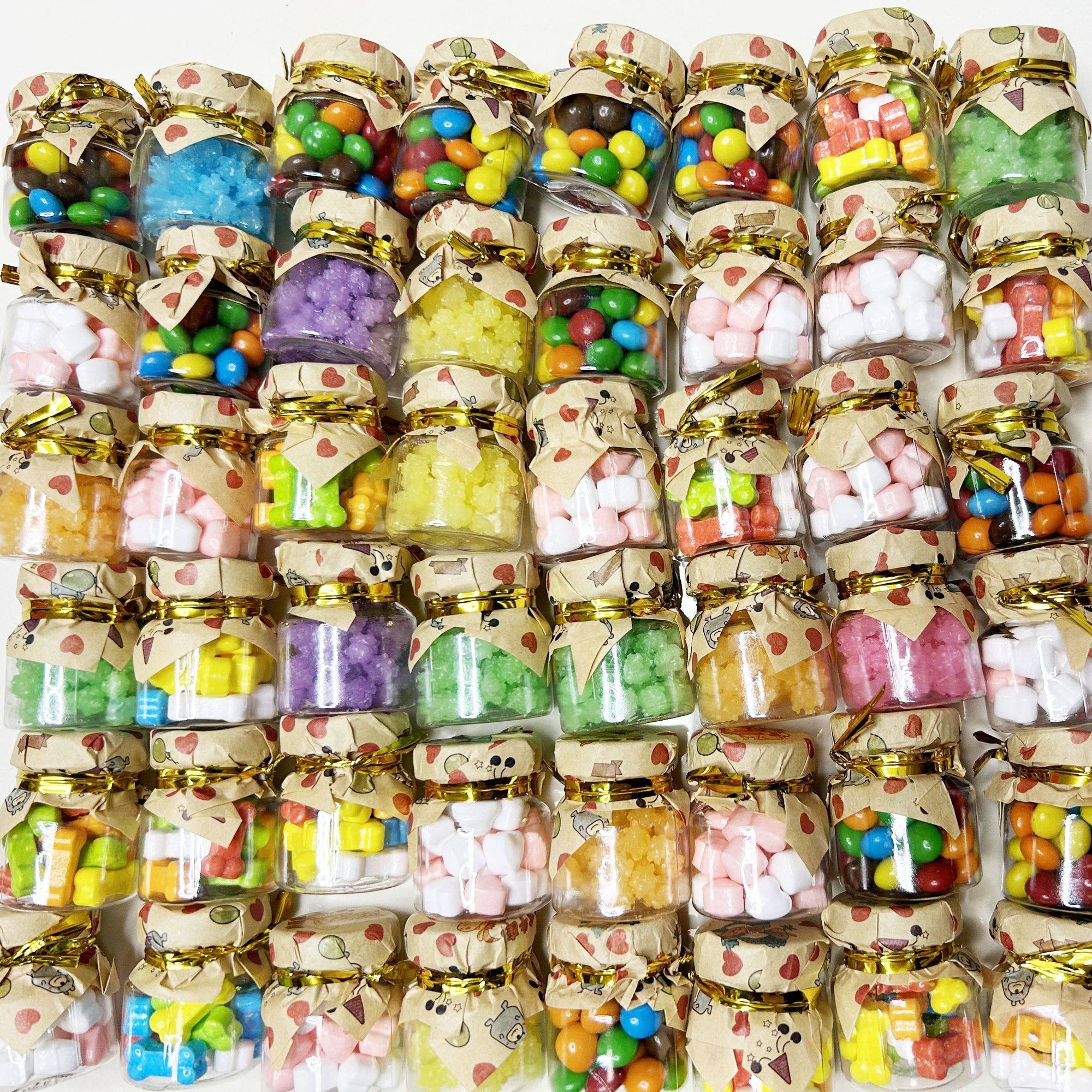 网红创意零食许愿瓶星星糖果水果罐装果味迷你漂流瓶怀旧礼物学生