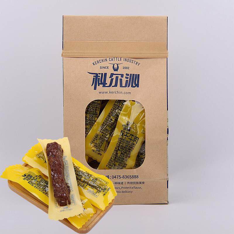科尔沁风干牛肉干 内蒙古草原通辽特产手撕零食美食品250g 散装