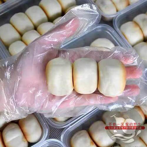 温州特产冰皮绿豆饼传统老式软皮绿豆糕点馅饼点心茶点代餐零食
