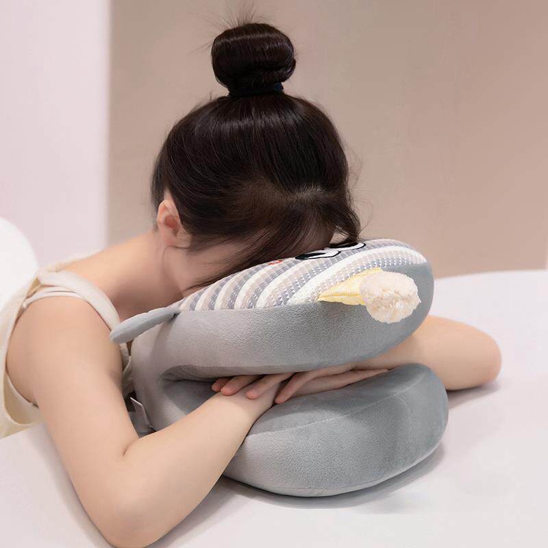 冰丝午睡枕趴睡枕小学生教室桌上趴睡枕夏季午休神器睡觉枕头抱枕