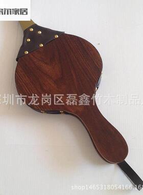 跨境货源皮老虎壁炉鼓风机手动式木制风箱户外烧烤用品大中小号