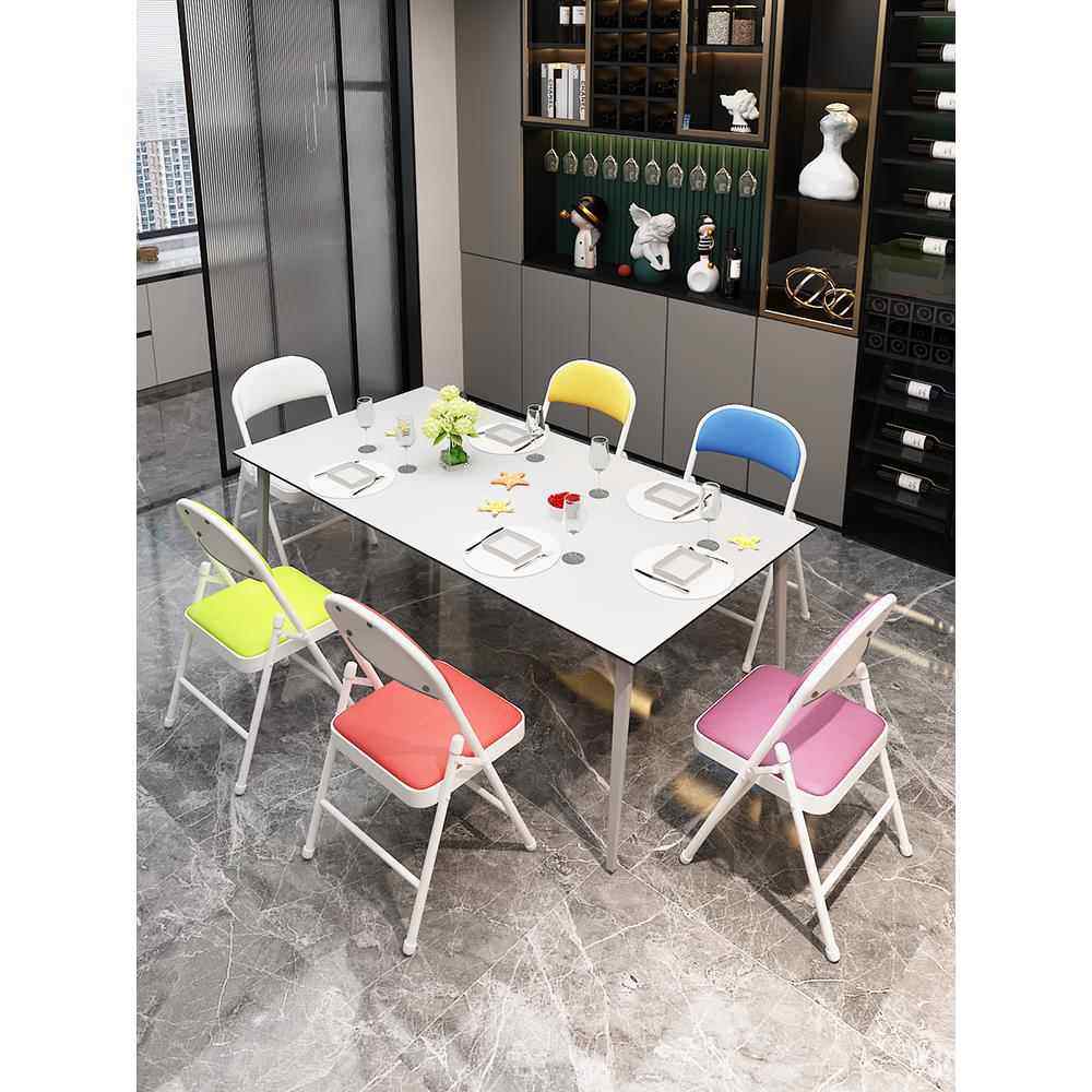 靠背折叠椅子家用便携简易电脑椅凳子餐椅会议办公培训可跳舞座椅,居家日用,居家日用套装,淘宝优惠券,粉丝福利购,淘宝优惠卷