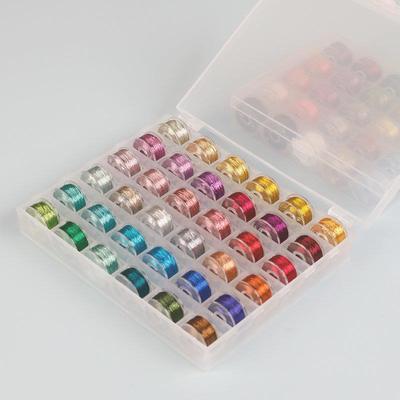 绣花线手工编织36色金属线手工diy单股金银线法式刺绣新手练习线