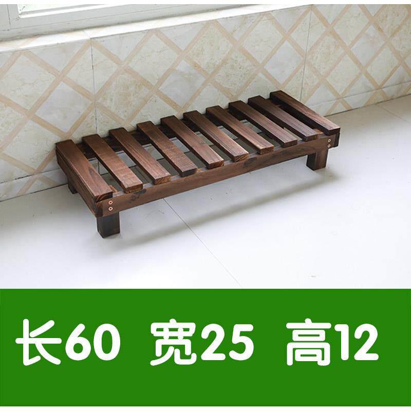 阳台花架子炭化室外花架防腐木盆栽庭院单层花箱墙架户型工艺隔板