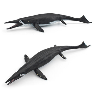 儿童科教认知仿真海洋动物模型萨斯特鱼龙古生物装饰摆件玩具