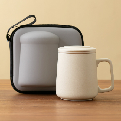 快客杯一壶一杯单个人专用一人饮茶水分离泡茶杯子便携式旅行茶具