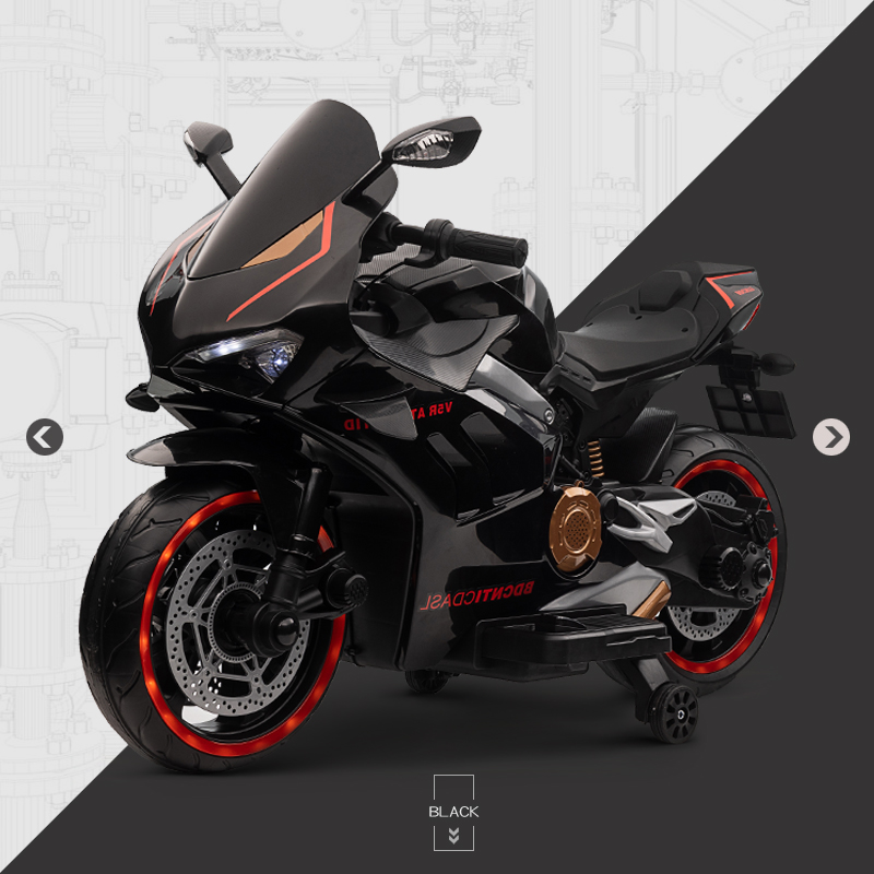 高档2025车新款杜卡迪儿童电动摩车大号玩2岁8男女宝托宝可坐人充